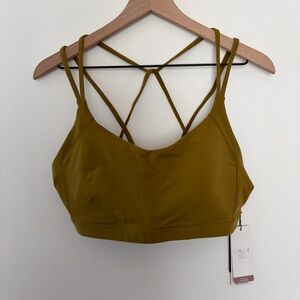 CALIA Inspire Low Support Sports Bra in Olive
